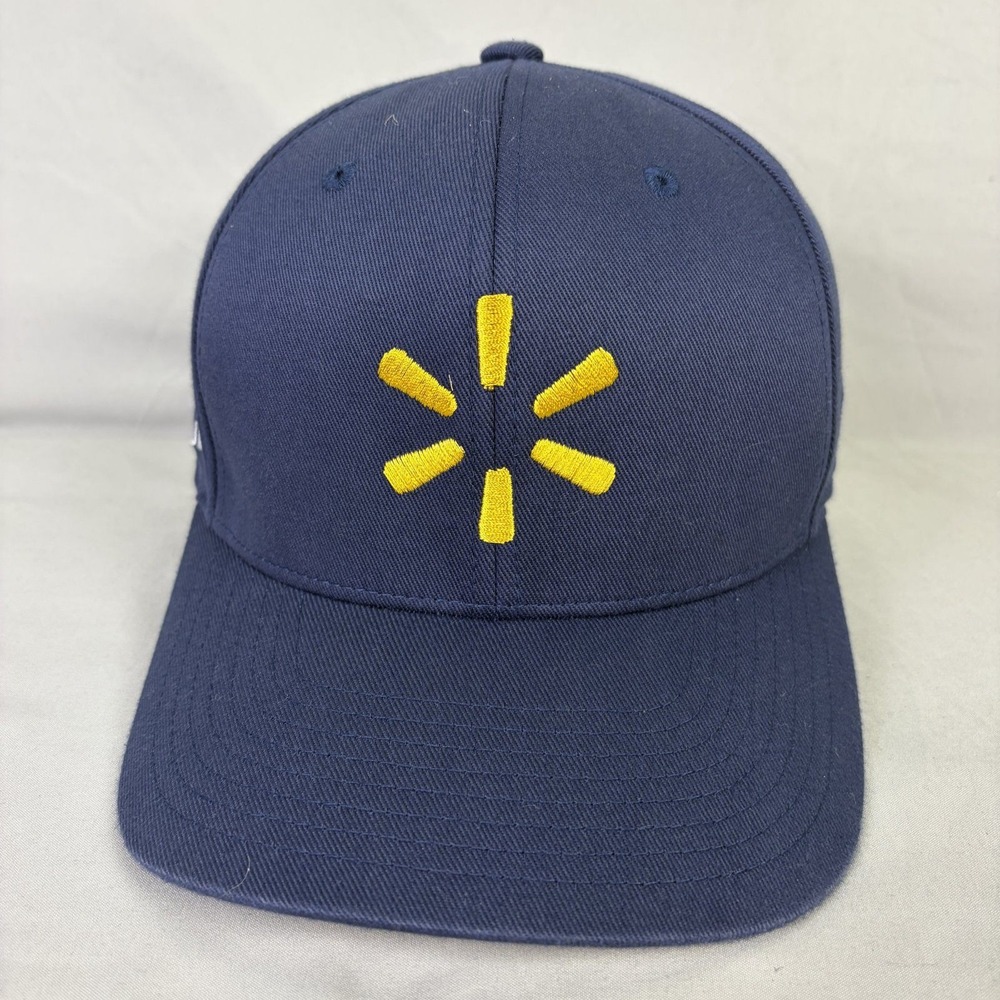 Walmart Hat Flexfit Region 1 Fleet Proud Unisex S-M Navy Blue Baseball Cap